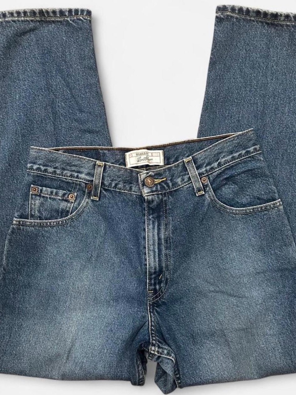 NWT Vintage Levi’s Relaxed Fit 100% Cotton Denim Jeans Women’s 10 Casual Y2K